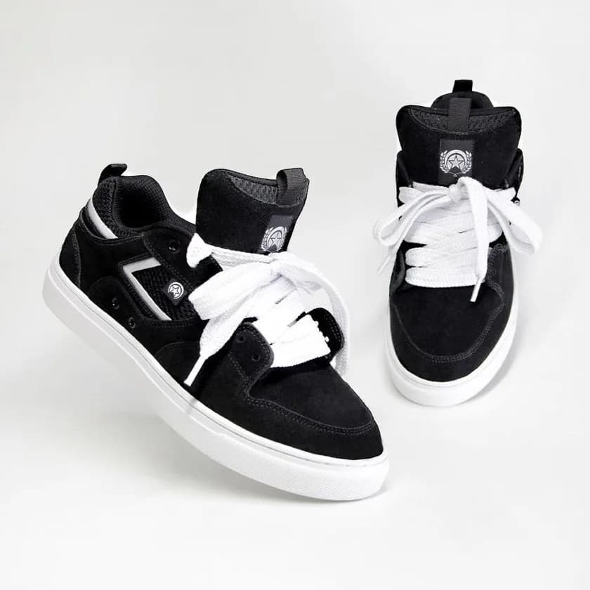 Tênis Folly Vintage Black / White