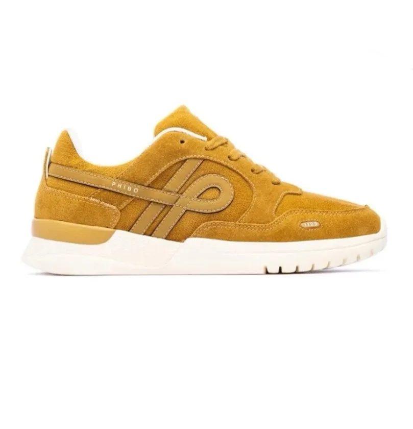 Tênis Öus Phibo 1123 Gold Velvet Imperial