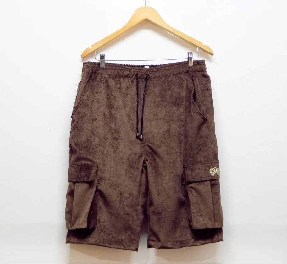 Bermuda Folly Cargo veludo